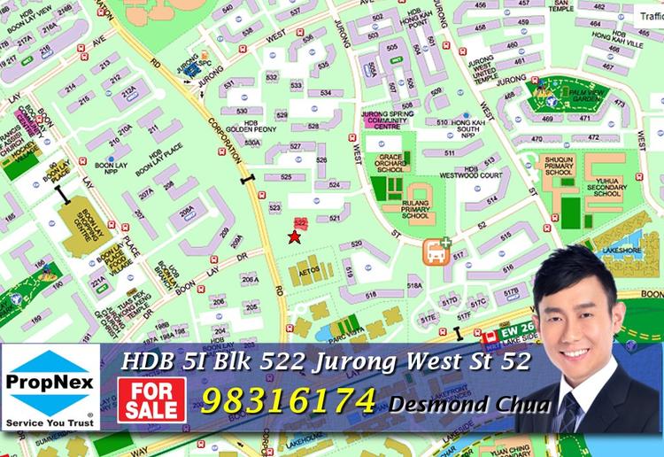 Blk 522 Jurong West Street 52 (Jurong West), HDB 5 Rooms #155947702